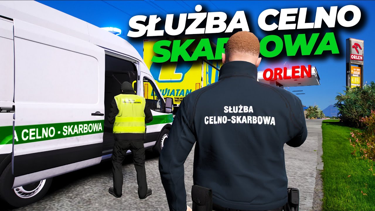 Polska Policja - PRZEWOZIŁ NIELEGALNE AUTOMATY💲| Służba Celno-Skarbowa