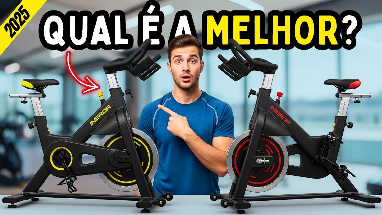 🚴‍♂️ 5 Bicicletas Spinning para Treinar em Casa em 2025 [Melhor Custo-Benefício]