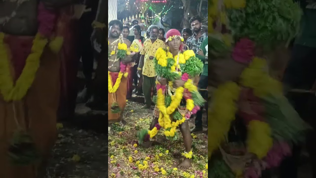 ஶ்ரீ முப்பந்தல் இசக்கியம்மன் கோவில் முண்ட சுவாமி ஆட்டம் துலுக்கர்பட்டி