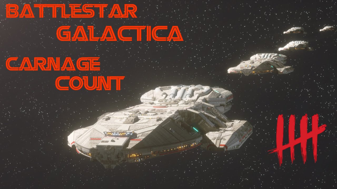 Battlestar Galactica 1978 Carnage Count