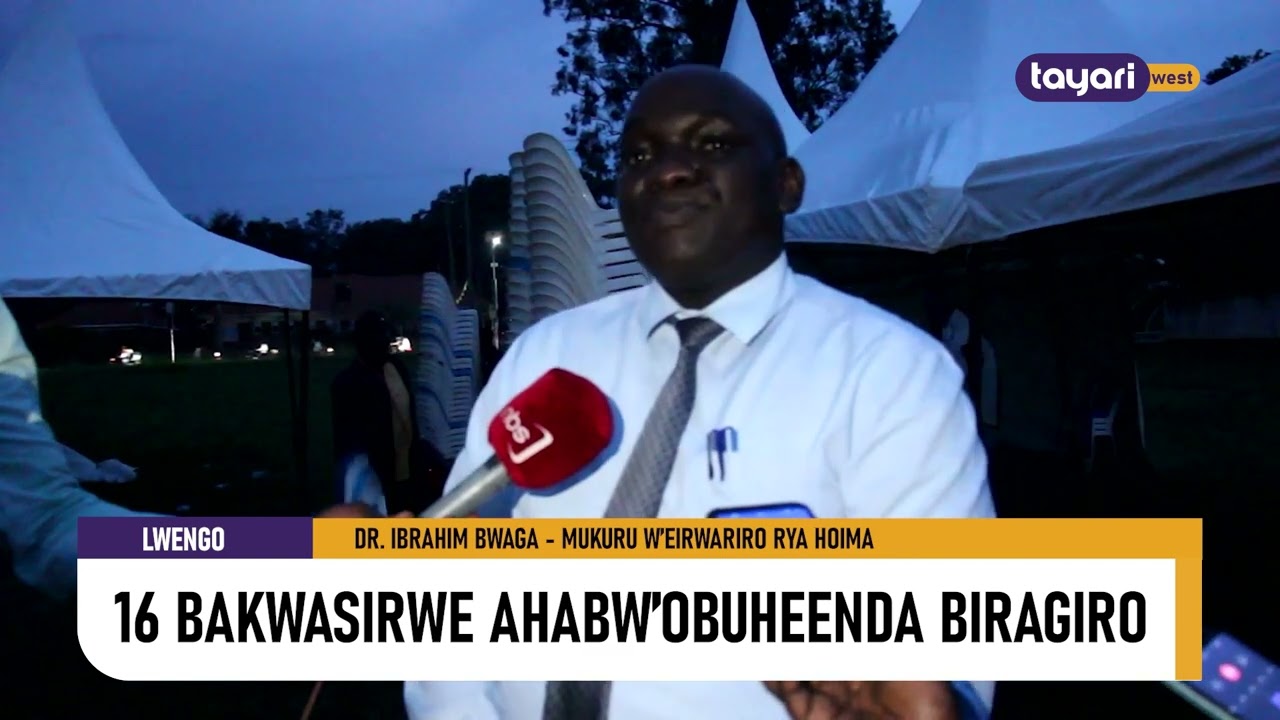 #AGENSHONGA: 16 BAKWASIRWE AHABW’OBUHEENDA BIRAGIRO – LWENGO