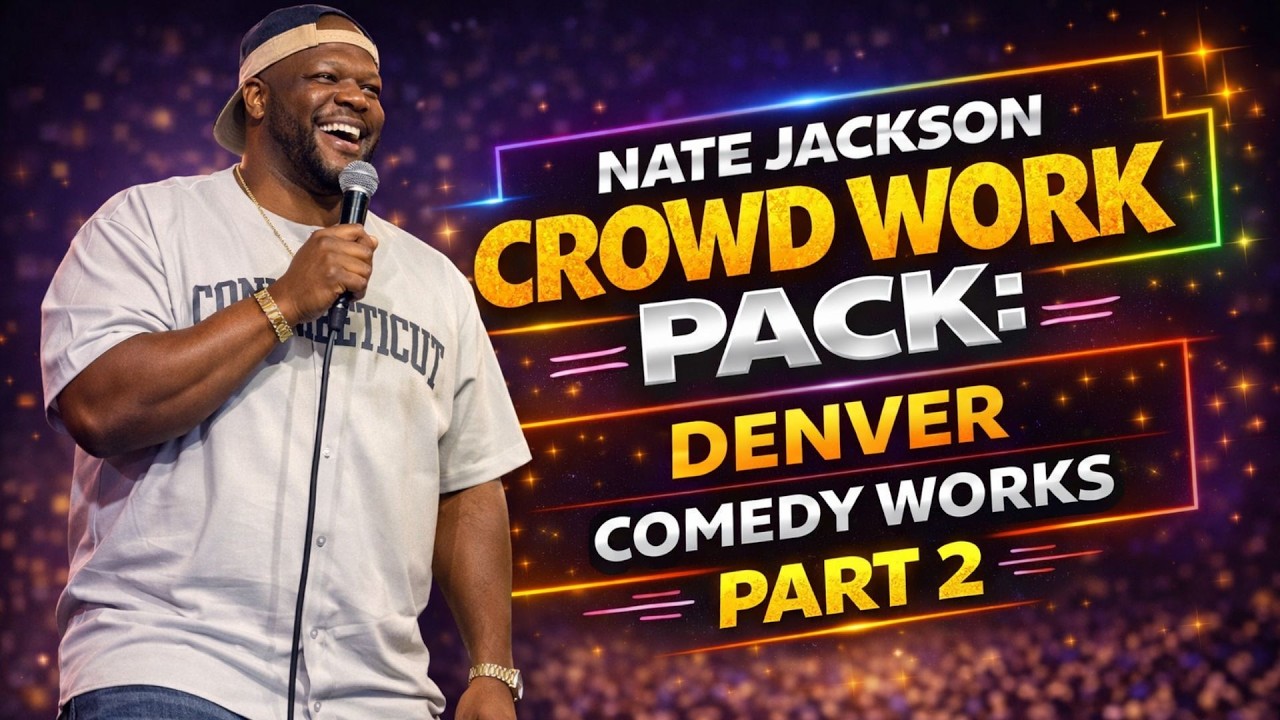 Nate Jackson Crowd Work Pack: Denver Comedy Works Part 2 | Best Compilation Nate Jackson