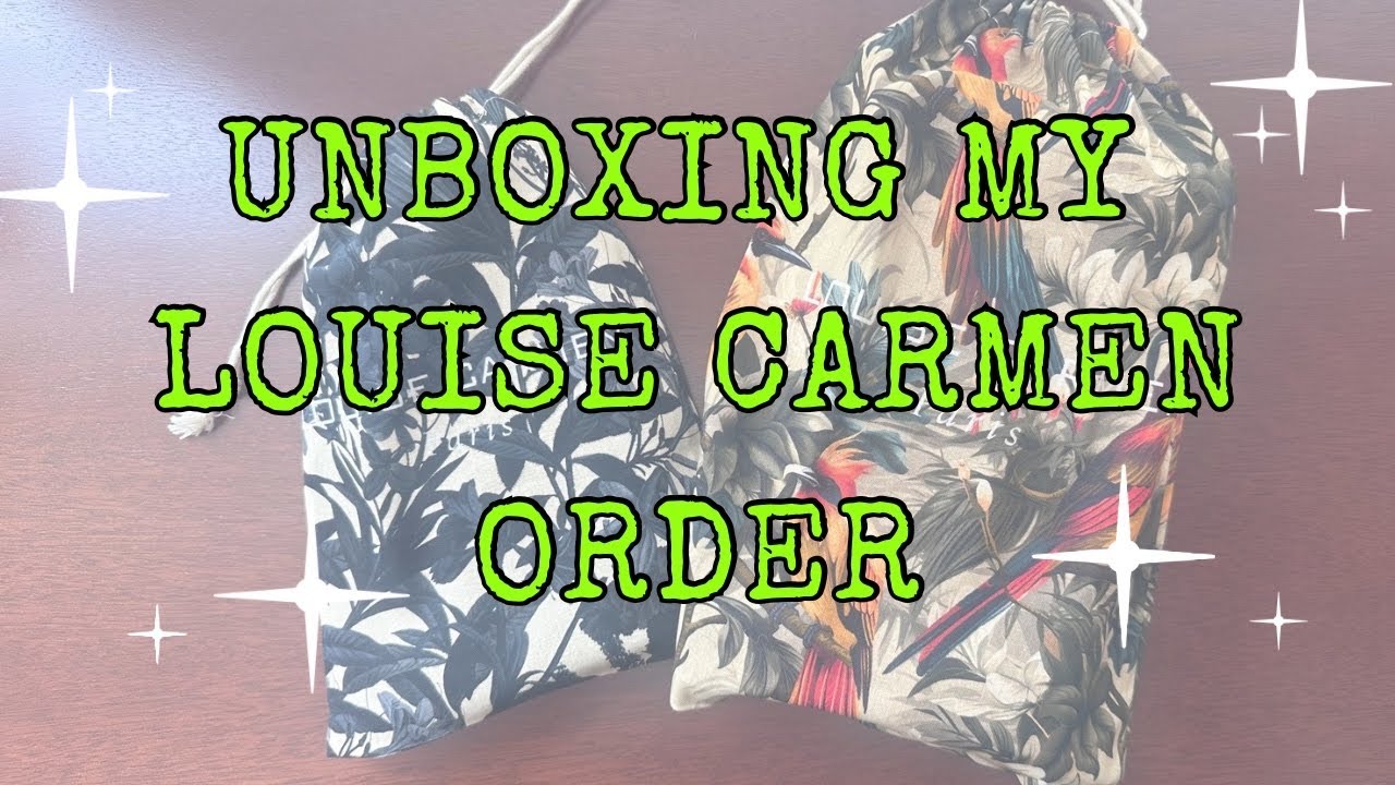 Louise Carmen Unboxing | Can it hold a Travelers Notebook Standard?