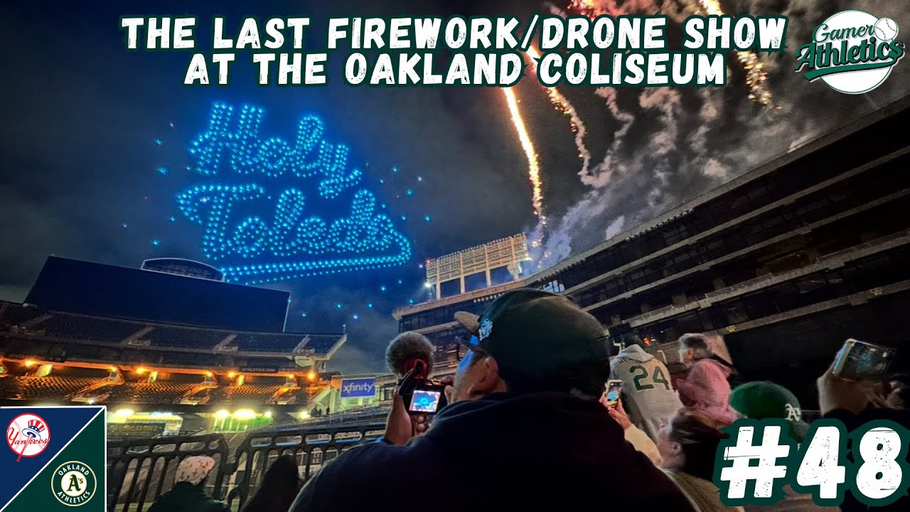The Last Firework/Drone Show at the Oakland Coliseum