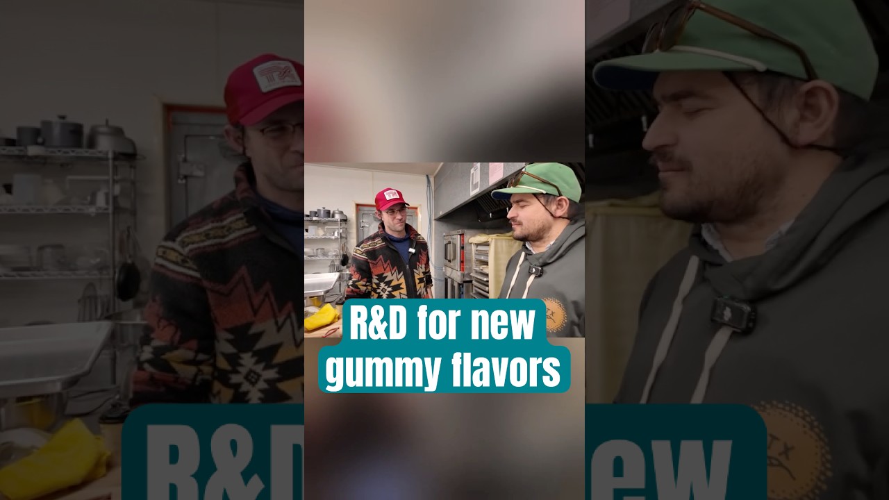 Flavor R&D For Our Organic Fast-Acting THC Gummies 😮&zwj;💨
