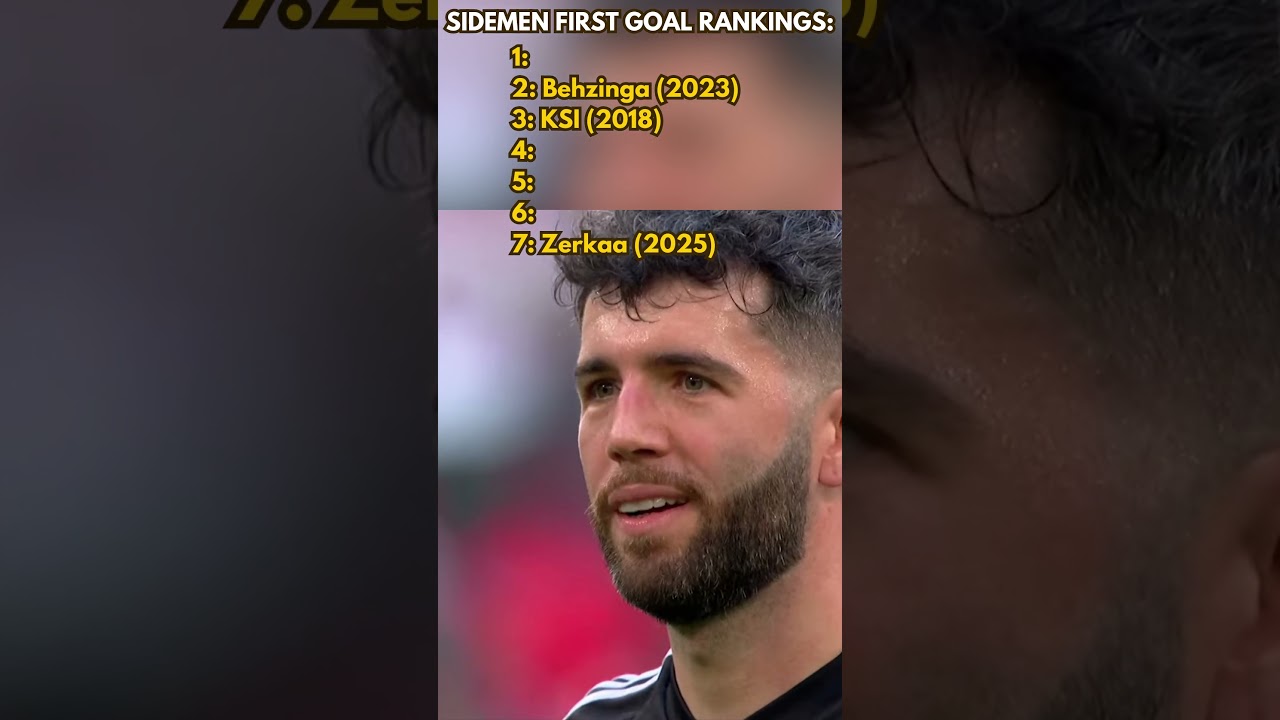 Ranking Every Sidemen&rsquo;s First Goal in Charity Matches #sidemen
