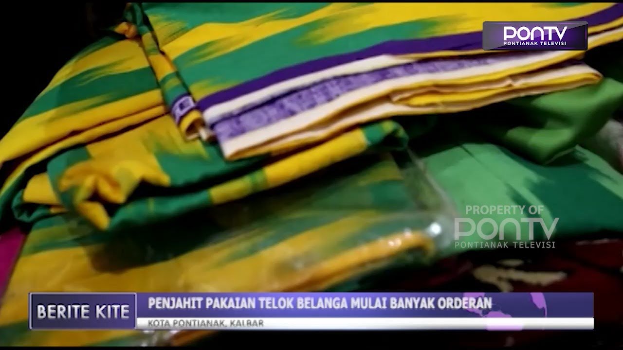 Penjahit Pakaian Telok Belanga Mulai Banyak Orderan