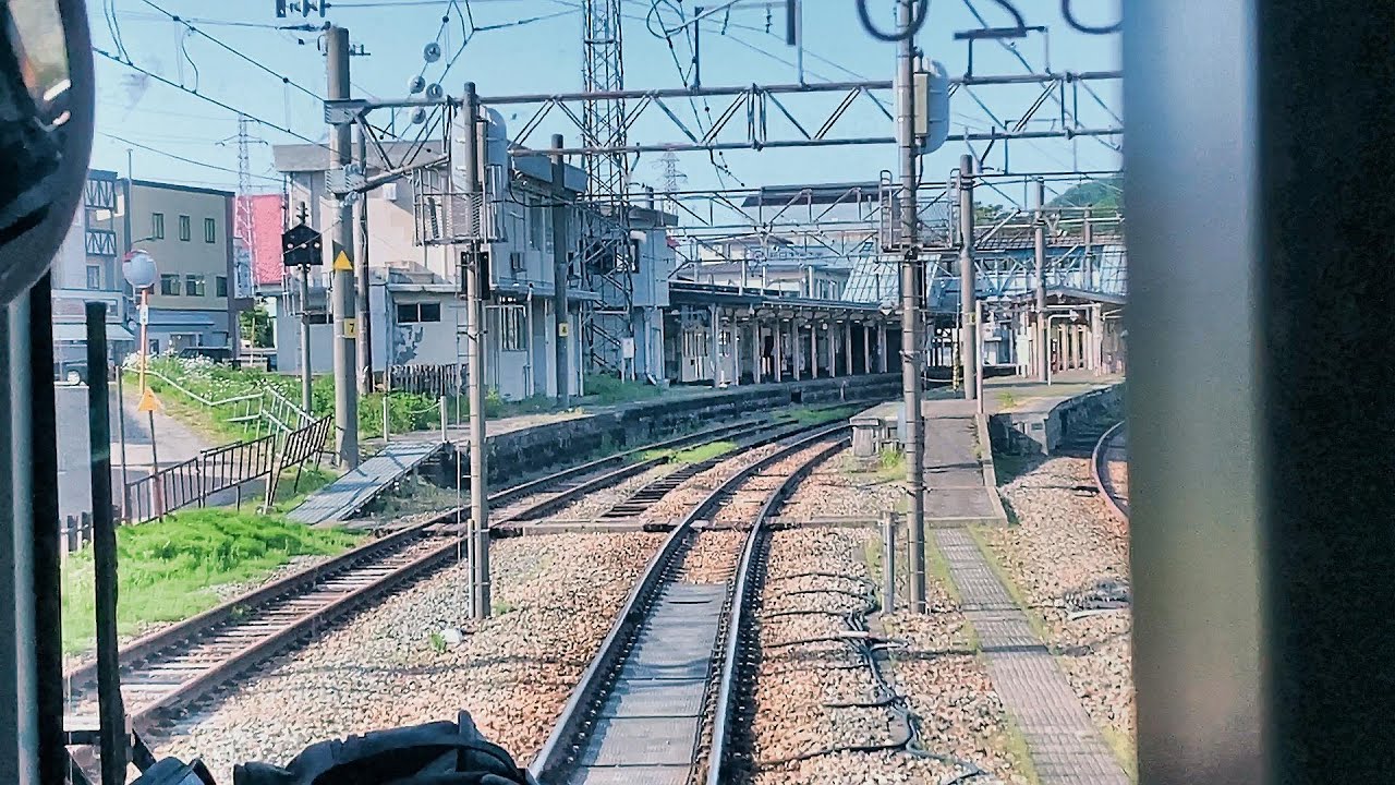 しなの鉄道北線前面展望パート２　牟礼→妙高高原　＜Cabview Japanrail Shinano Railway North Line part2 Mure → Myoko-kogen＞