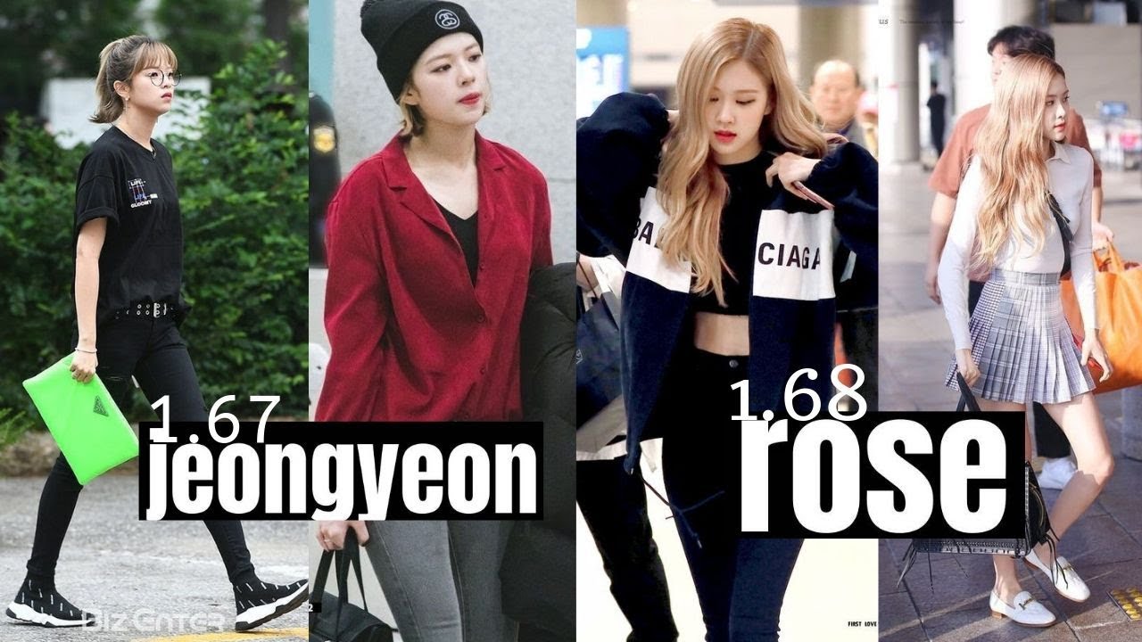 [fashion airport]  JEONGYEON [TWICE]   ROSE [BLACKPINK]