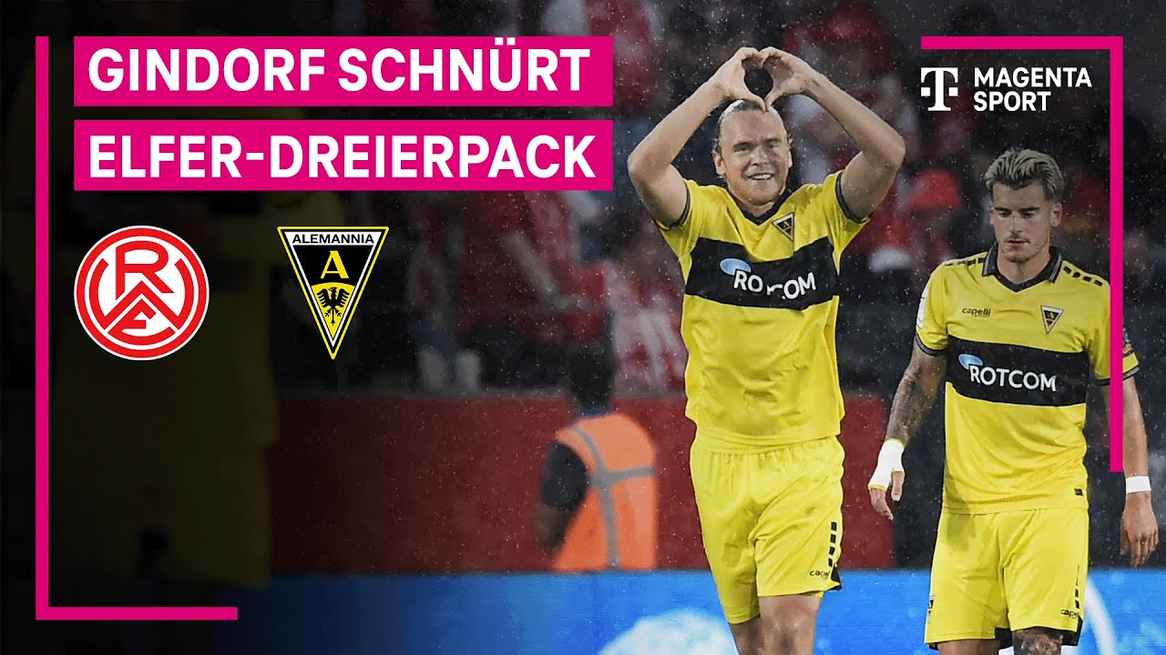 Rot-Weiss Essen - Alemannia Aachen, Highlights mit Live-Kommentar | 3. Liga | MAGENTA SPORT