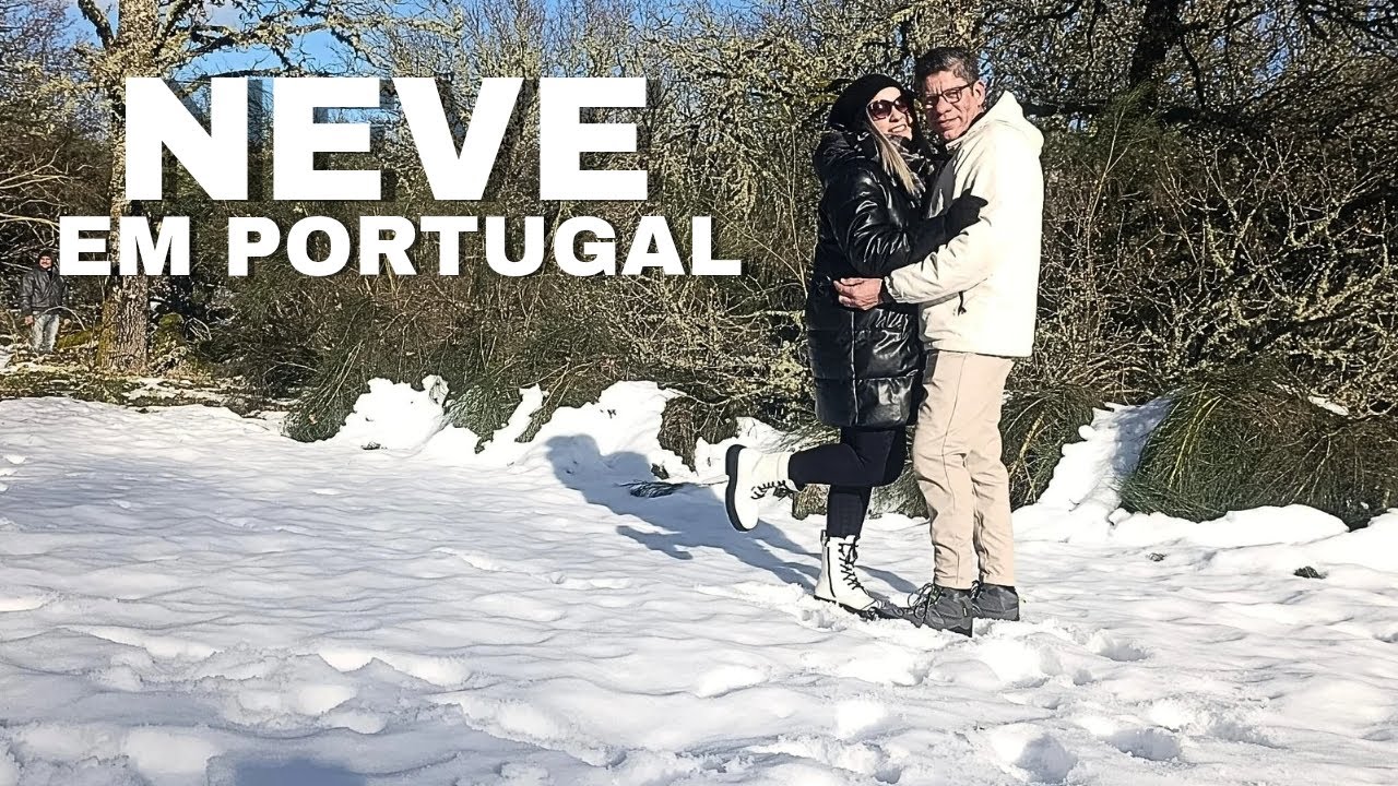 MUITA NEVE EM PORTUGAL | E NÃO É NA SERRA DA ESTRELA