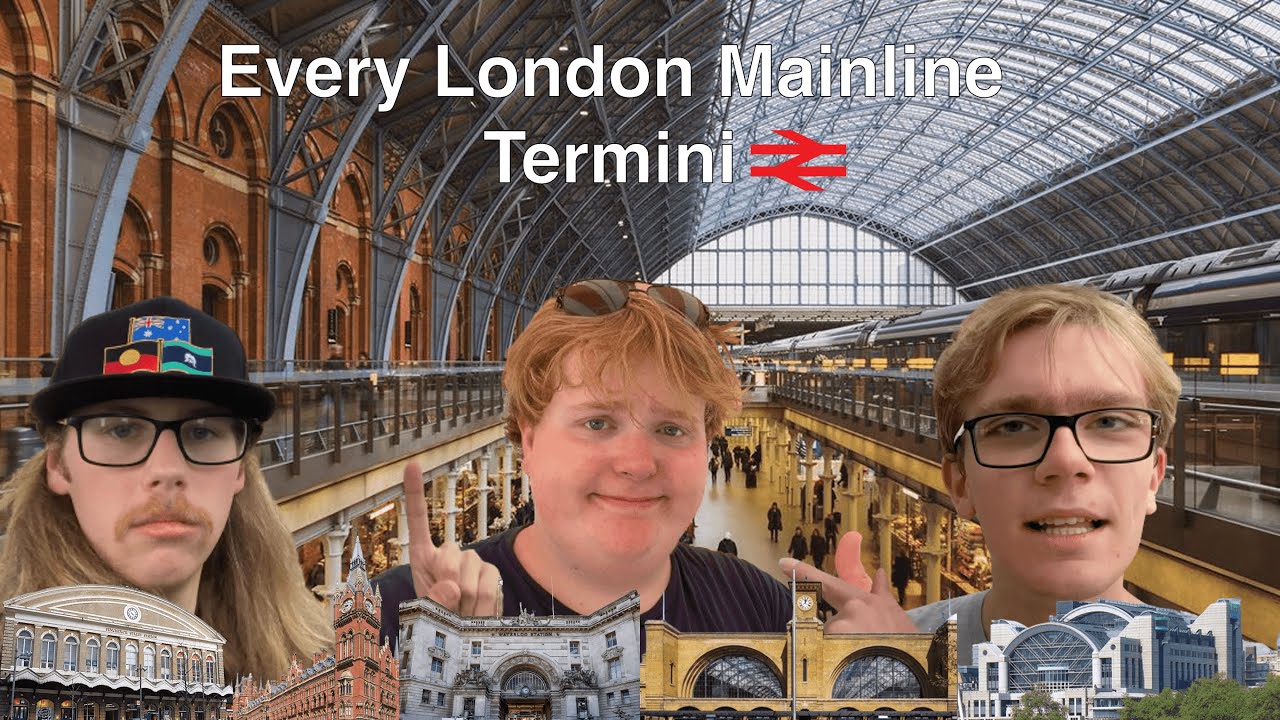 Visiting EVERY London Terminal in 1 Afternoon! (500 sub special)