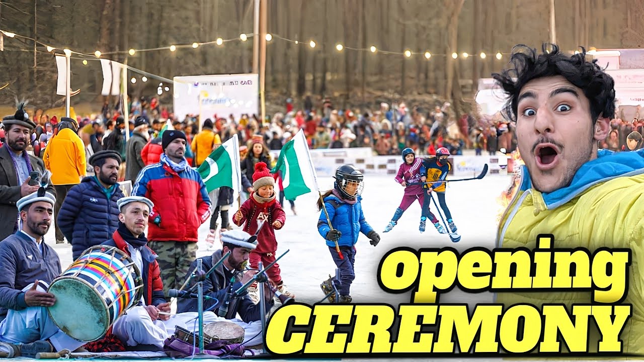 ICE HOCKEY OPENING CEREMONY SEASON 2 MURTAZABAD HUNZA VALLEY 🏒