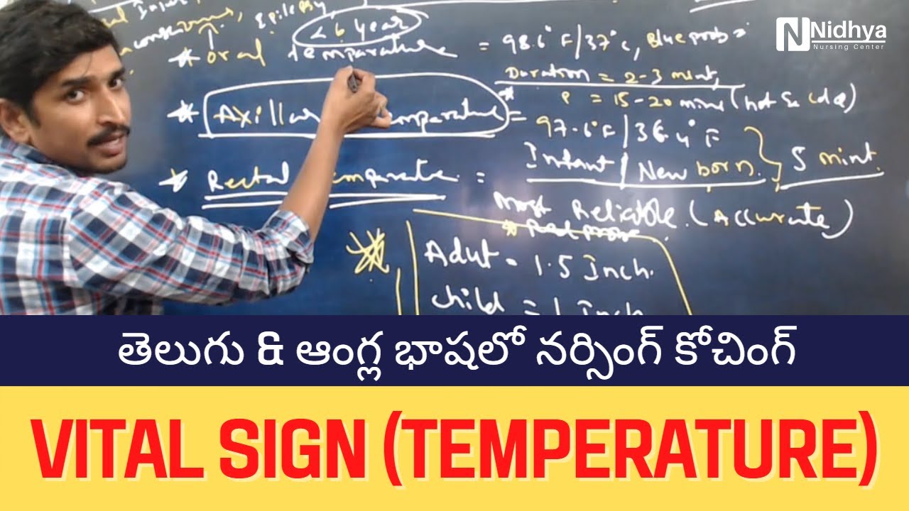 Vital Sign || Temperature || FON || Nidhya Nursing Centre || Must-Know for Nurses & Medical Students