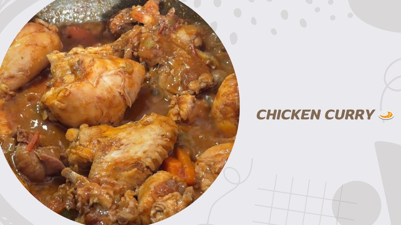 How to cut a Whole Chicken & Make a Homemade Chicken Curry