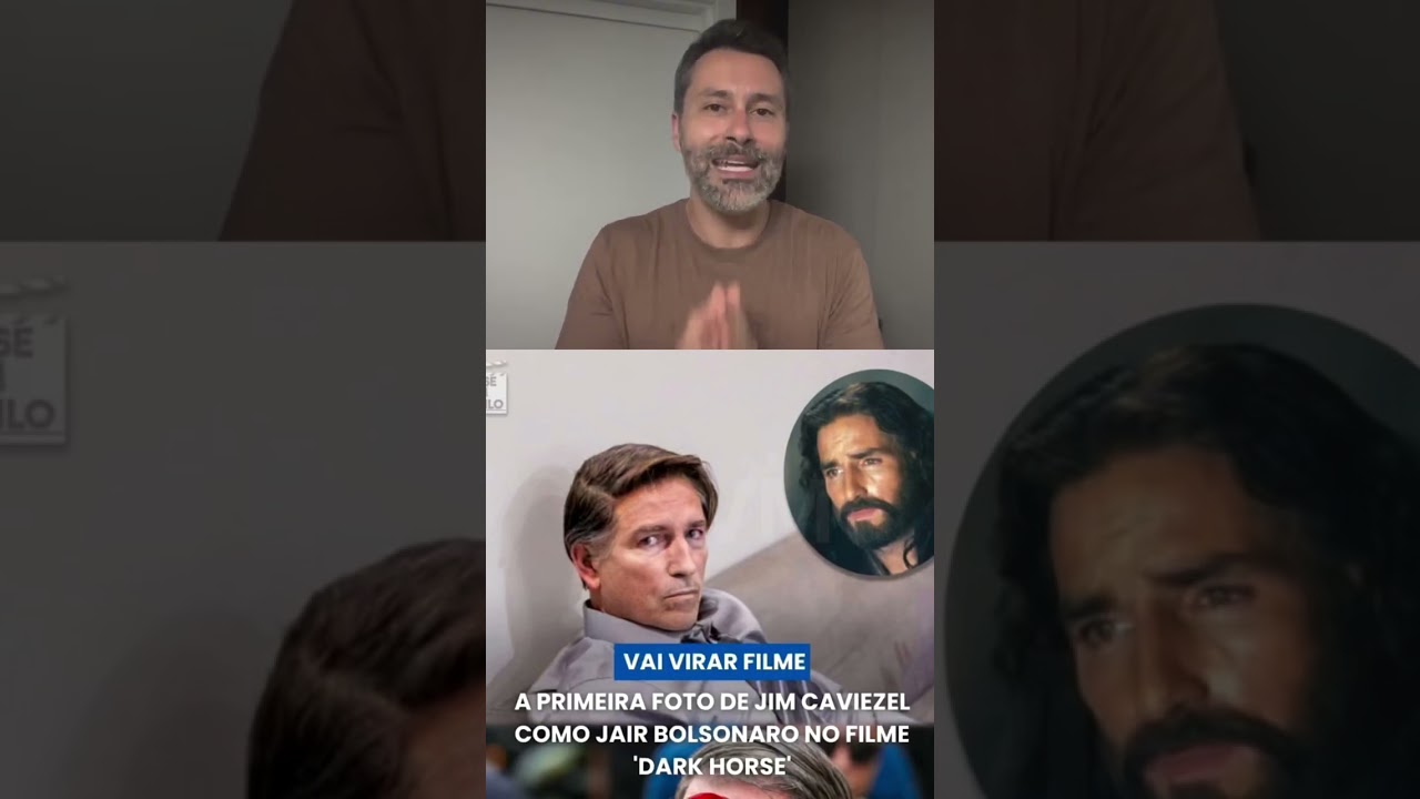 Jim Caviezel &eacute; Bolsonaro em &ldquo;Dark Horse&rdquo; 