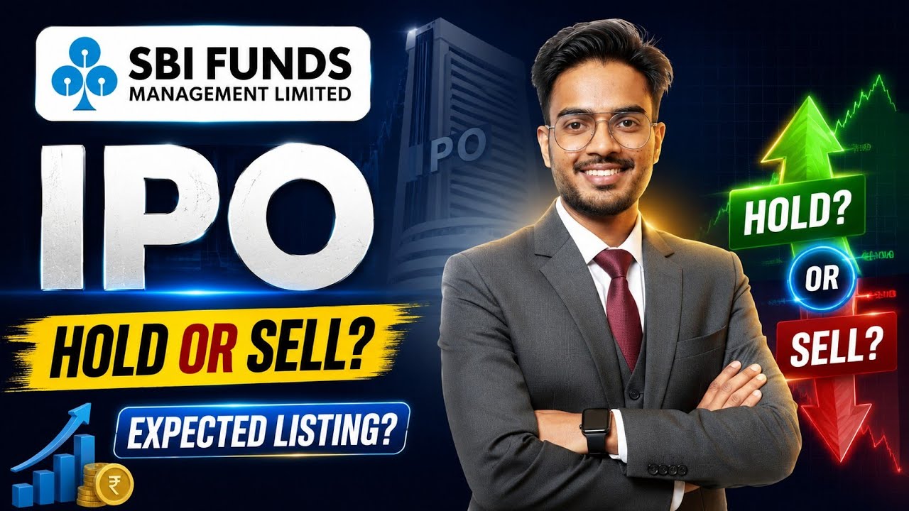 SBI Funds Management IPO Hold or Sell ? | SBI Funds Management IPO GMP Today