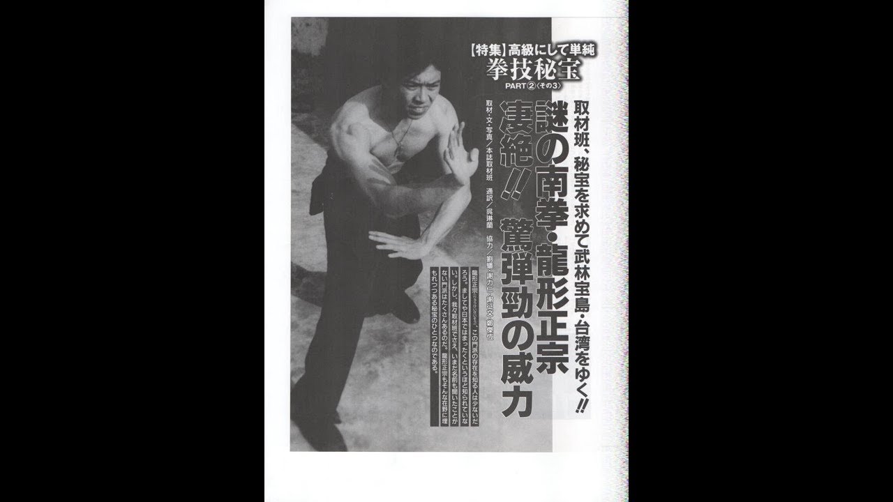 Dragon Style 龍形派 Chinese Kongfu - 龍極真宗-劉蟠 示範