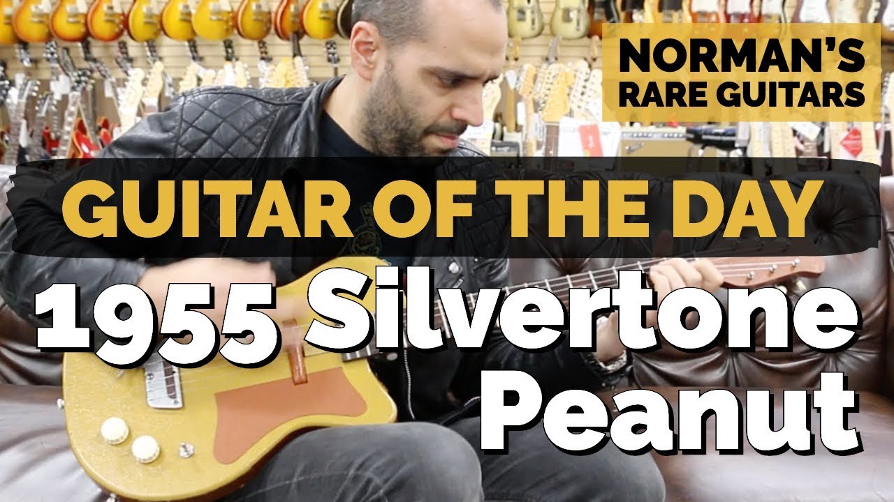 Guitar of the Day: 1955 Silvertone Peanut | Norman's Rare Guitars