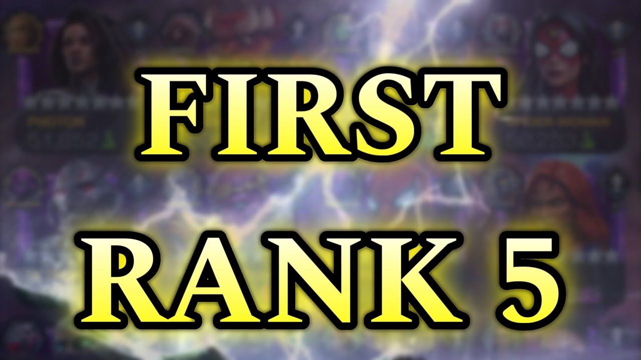 MY FIRST 7 STAR RANK 5 CHAMPION: The Biggest Decision, The BEST Choice! | Mcoc