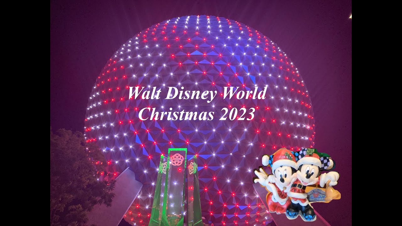 Disney World at Christmas