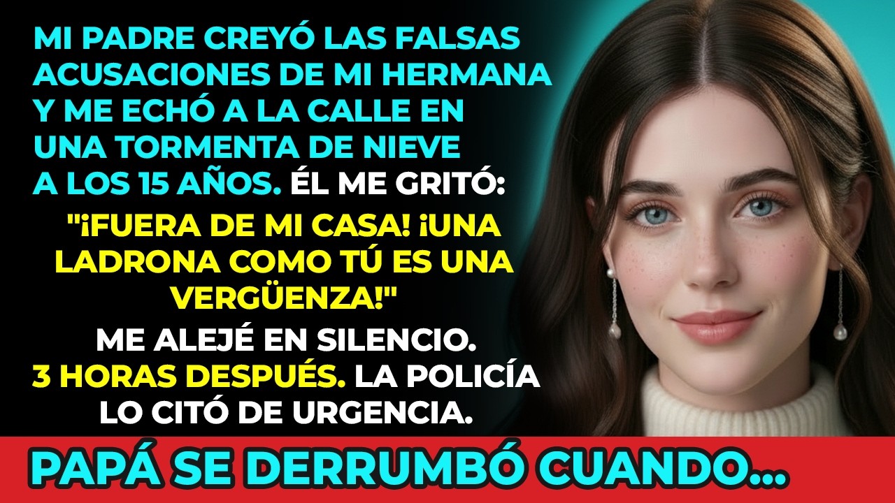 MI PADRE ME ECHÓ por una MENTIRA, 3 HORAS DESPUÉS se DERRUMBÓ por ESTA LLAMADA…