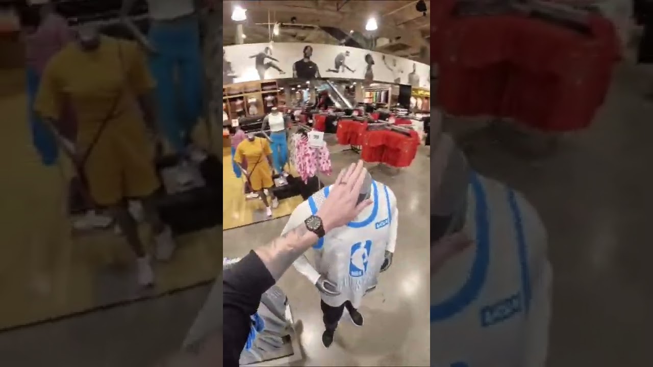 7'1 Man Goes Shoe Shopping! Everyone laughed at Him! Size 18!