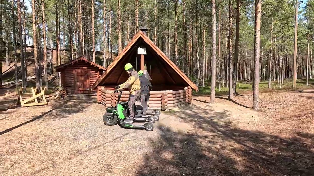 Skick- sähköpotkukelkka Pakasta