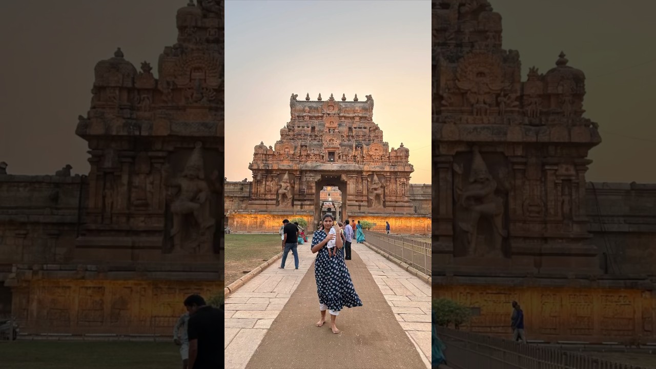 #tanjorebigtemple #architecture #wonder #unesco #chola #trending #sivasiva #tamil #dravidianmodel