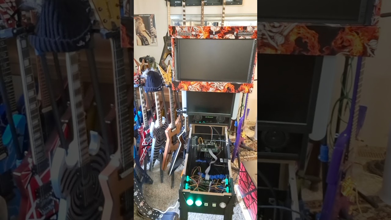 Inside my Atgames Legends Pinball Micro Machine.