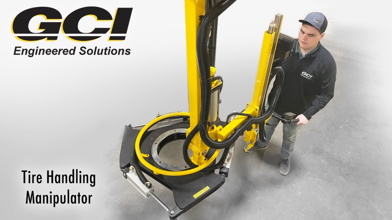 ATV Tire Handling Manipulator (assembly line)