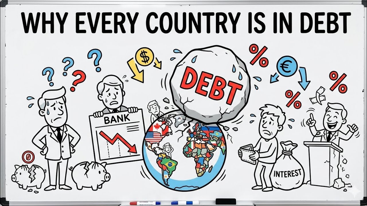 Why Every Single Country Is In Debt? Concept Of Sovereign Debt Explained! 