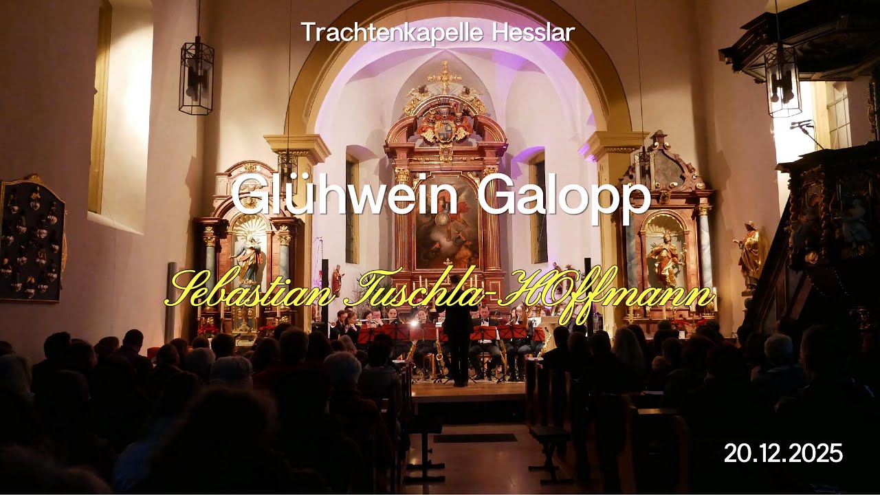 Trachtenkapelle Hesslar - Glühwein Galopp LIVE 2025