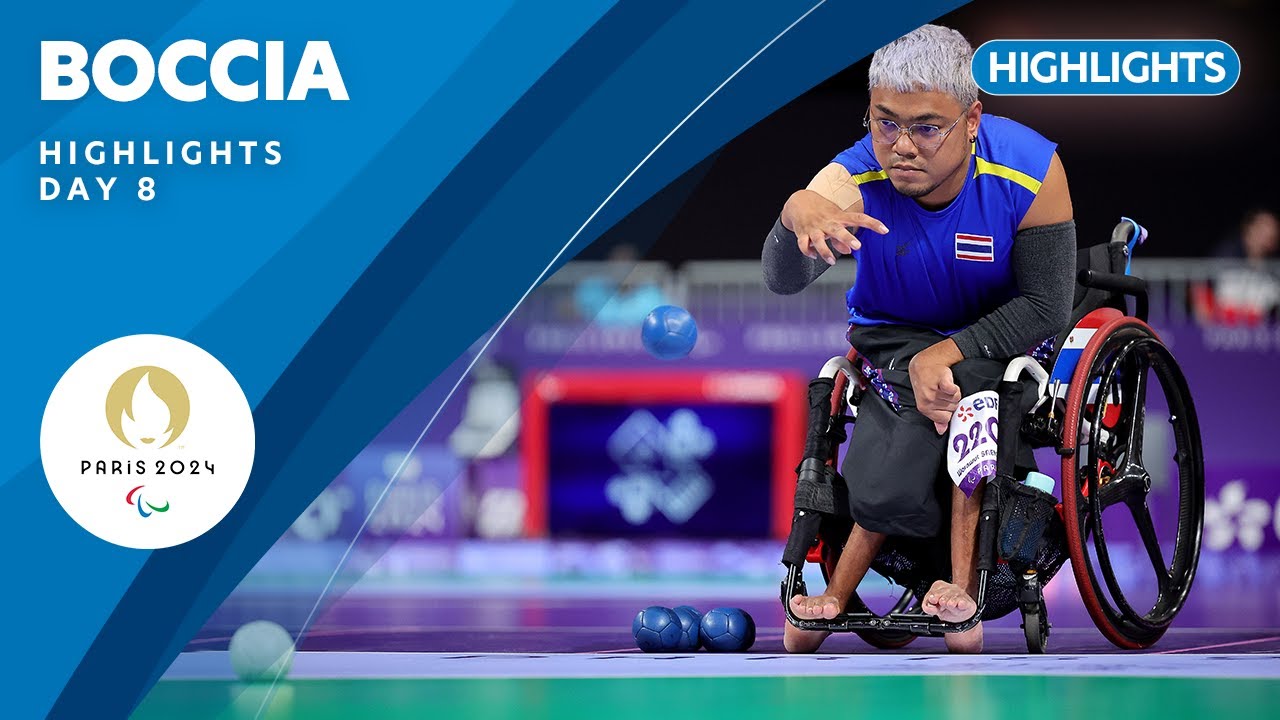 🧑&zwj;🦽 Boccia Highlights | Day 8 | Paris 2024 Paralympic Games
