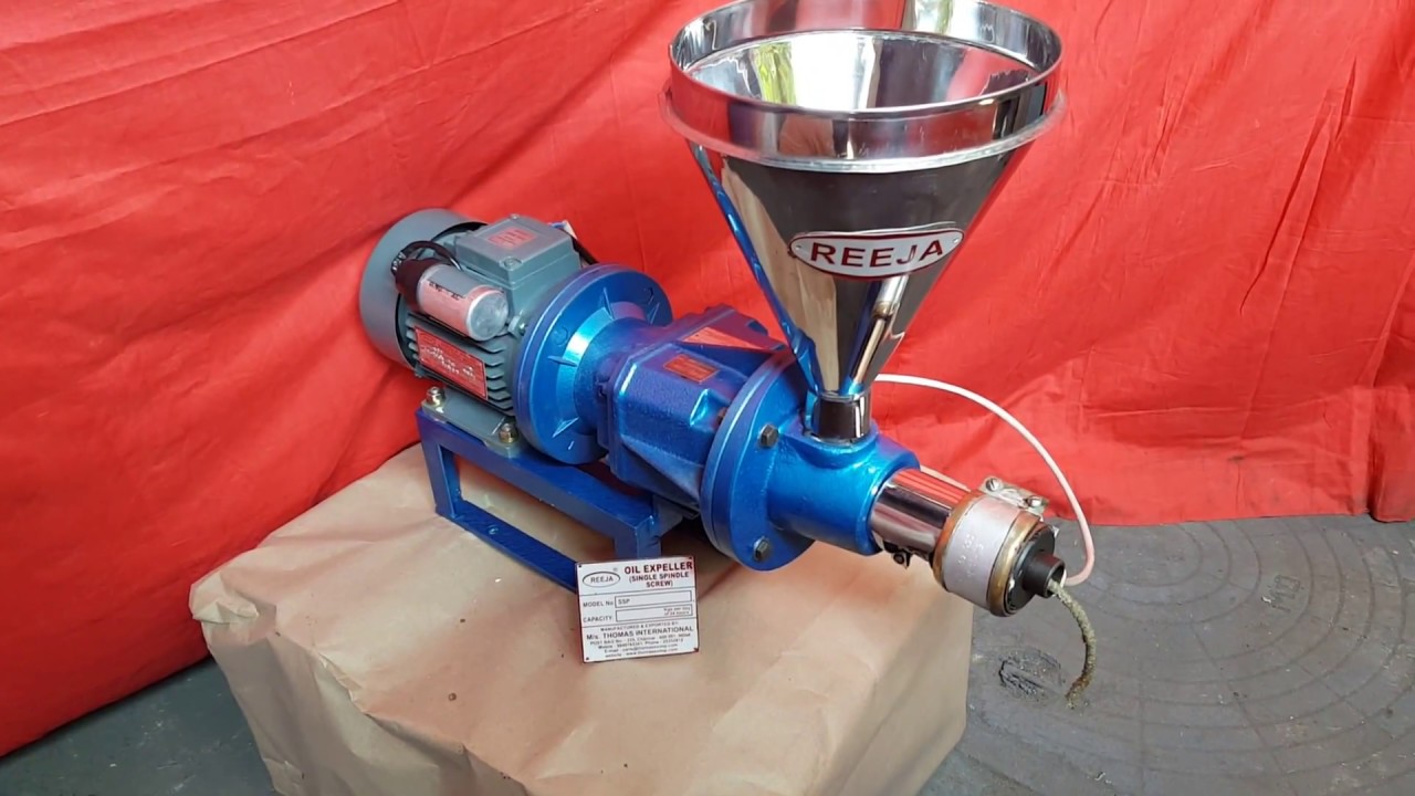 portable mini Oil expeller  20 to 500 kgs per hour 