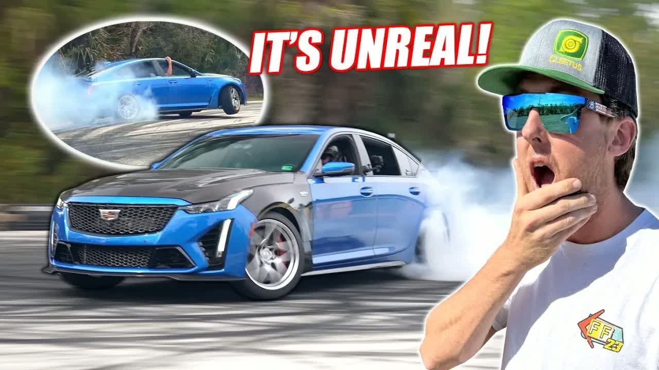 Cleetus McFarland! World s First Cadillac CT5-V Blackwing Drift Car