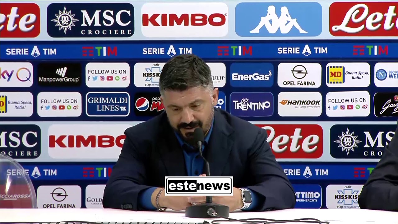 Napoli-Fiorentina 0-2, Gattuso: 