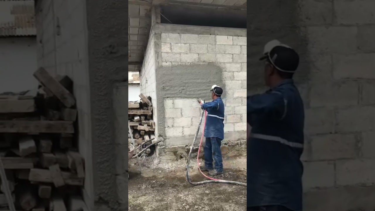Lanzadora de mortero: ahorra tiempo y dinero con el uso de maquinaria con la mejor tecnolog&iacute;a