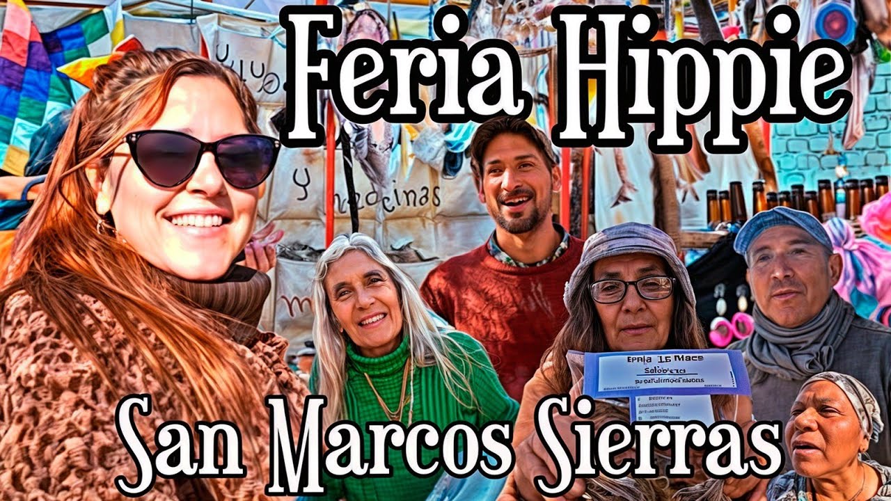 Entre HIPPIES y artesanos FERIA sin igual en SAN MARCOS SIERRAS