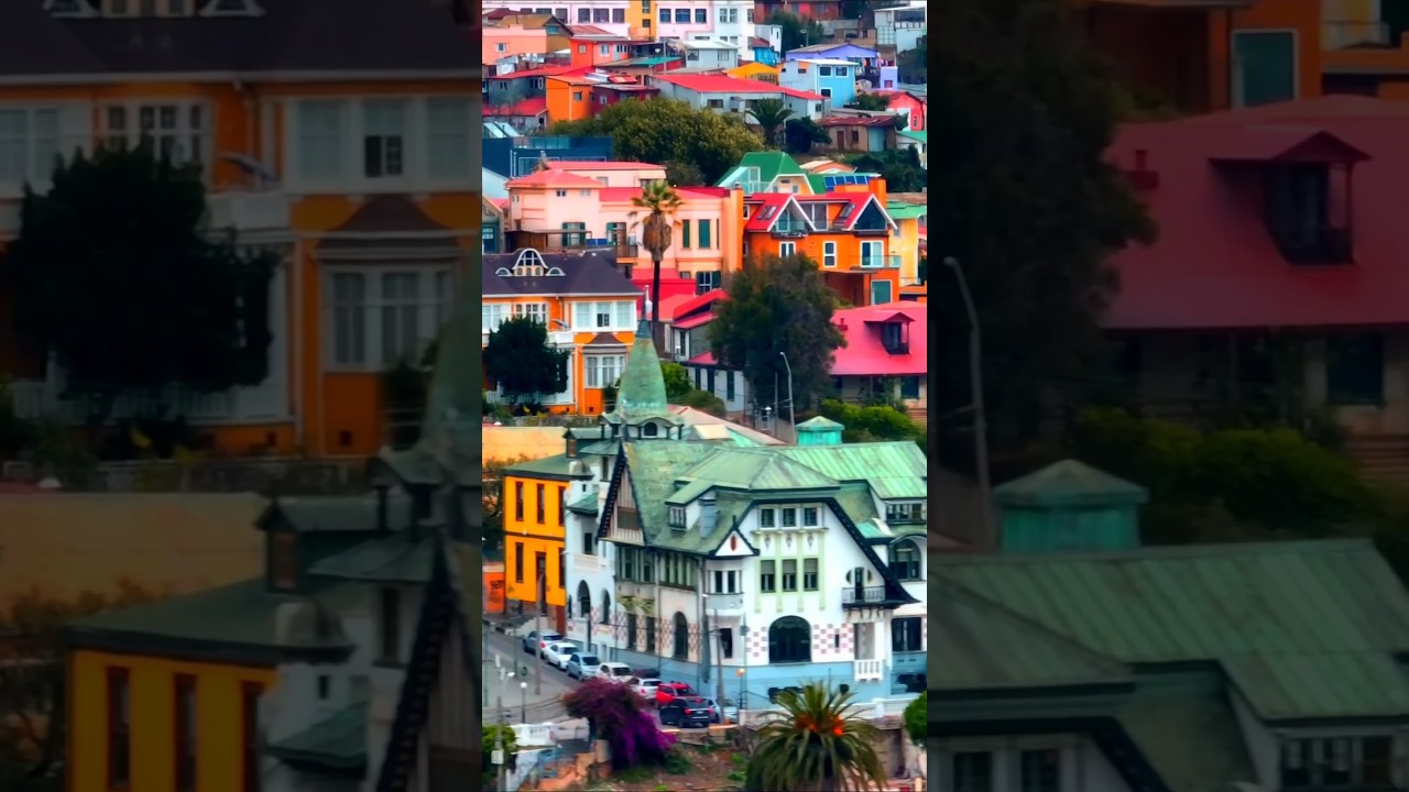 Most Dangerous City in Chile? Valparaiso!! See full Travel Vlog