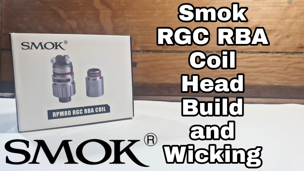 Smok RGC RBA Coil Head Build and Wicking