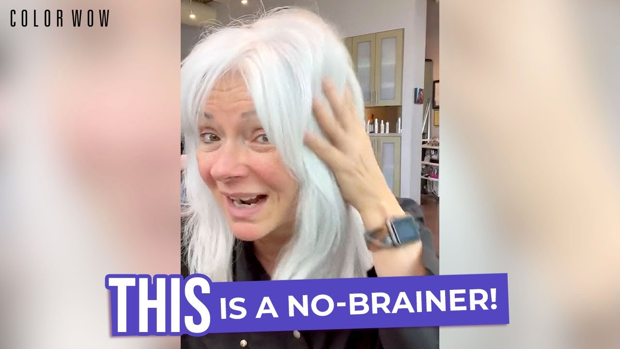 How to Remove Yellow From Gray Hair | Fix Grey Hair Yellowing