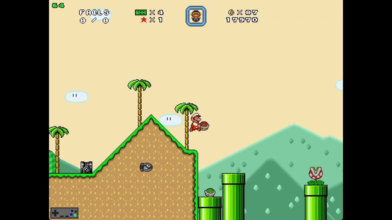 Super Mario Bros. X (SMBX) Episode - The Six Islands - playthrough