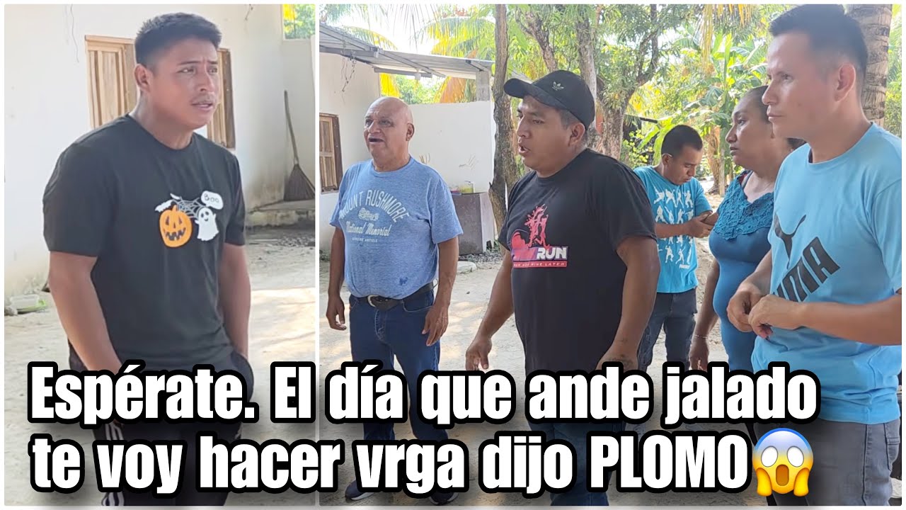fuerte am3naza PLOMO se maleó por qué TACUA se metió a su cuarto 😱