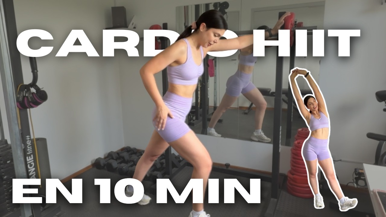 CARDIO HIIT SIN ELEMENTOS en 10 MIN (entrená en casa de verdad)