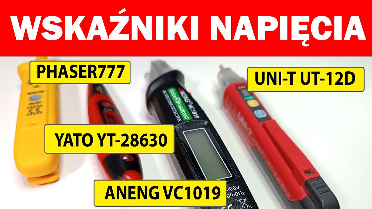 Tanie wskaźniki napięcia - jak używać, funkcje, porównanie