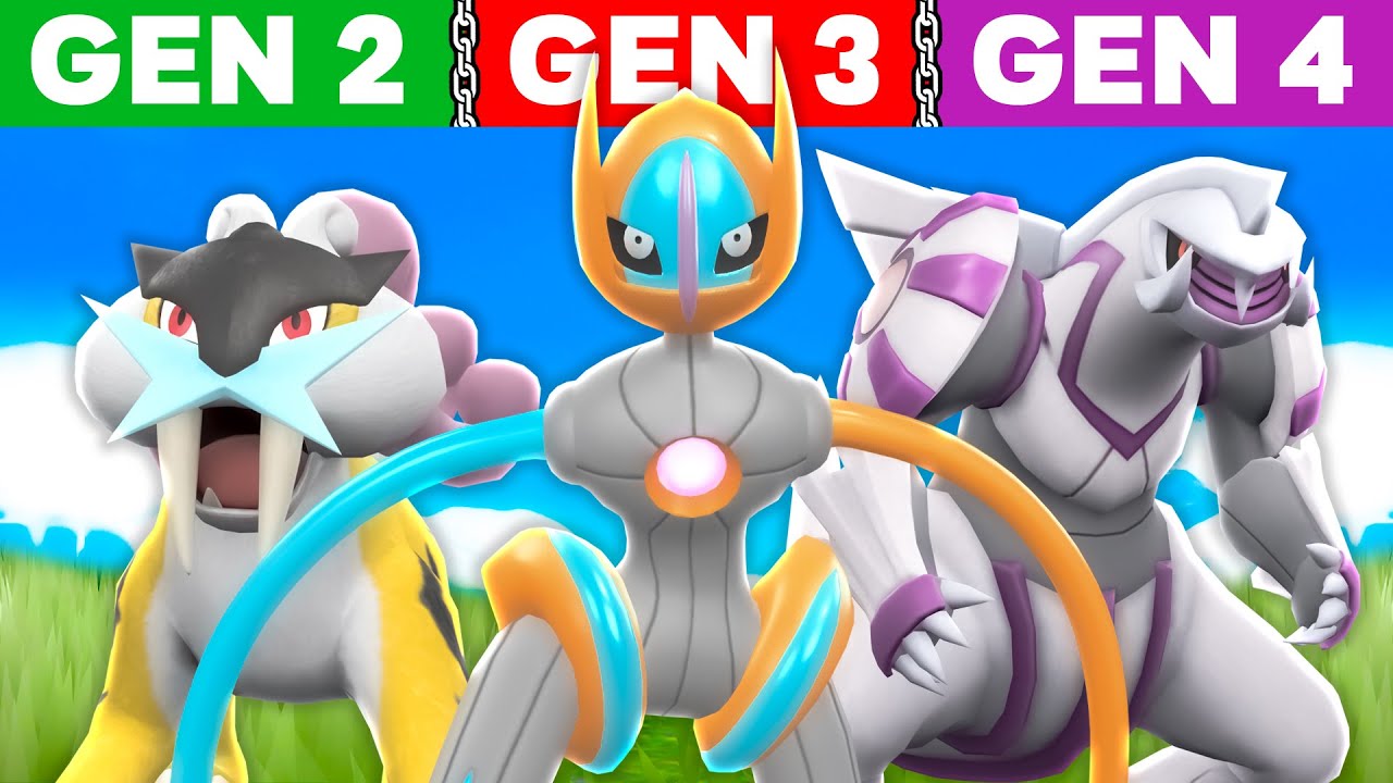 We Catch a Generation Chain Of Pokemon, Then We Battle!