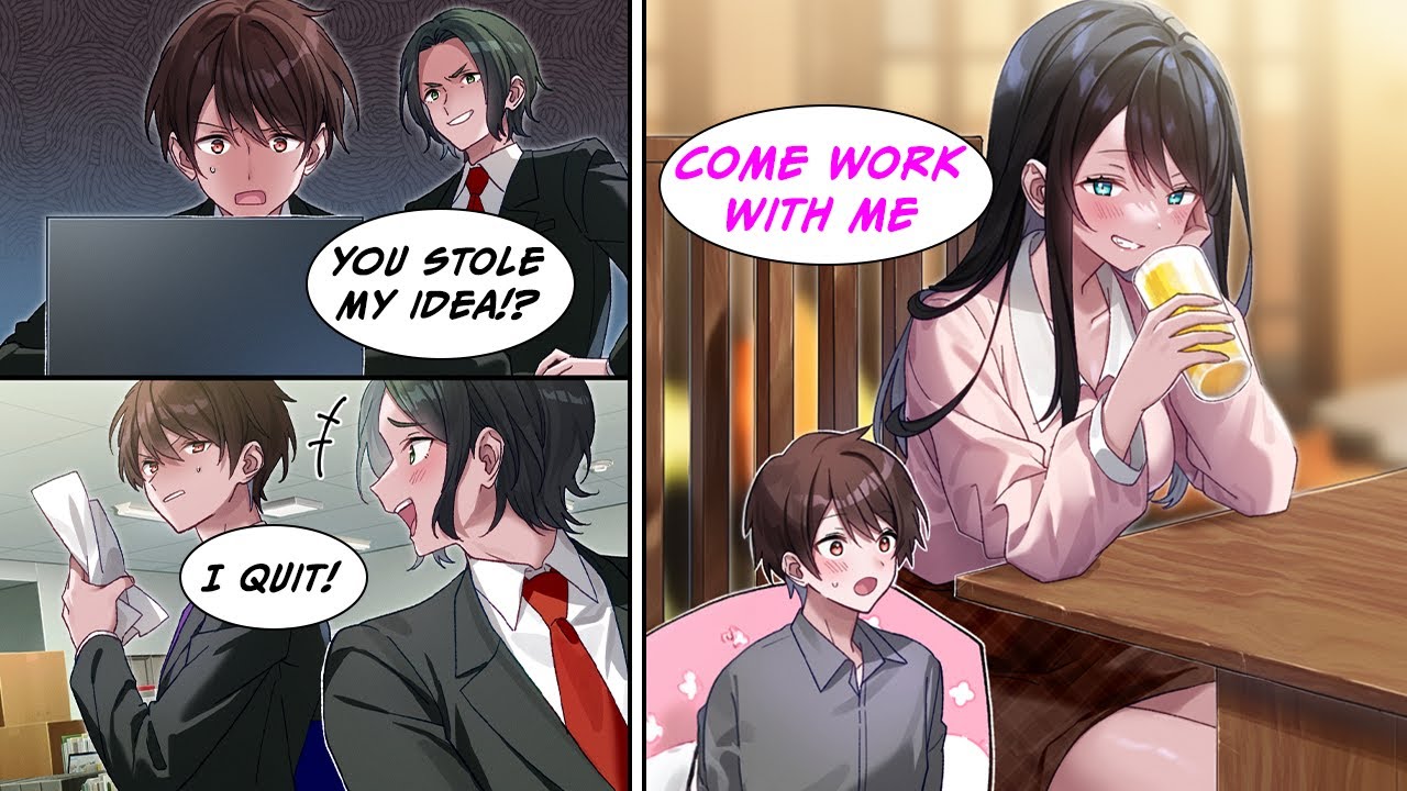 [Manga Dub] I got forced out of work by a jealous coworker, so I consulted a beautiful friend and...