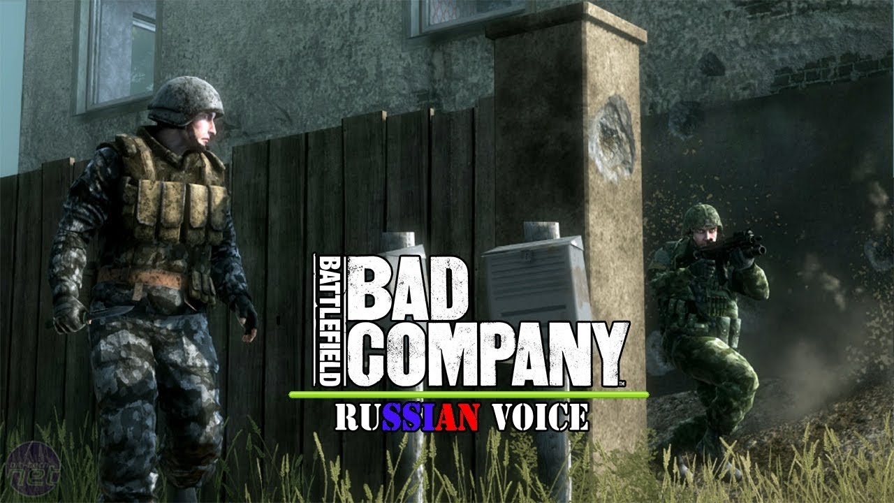 Battlefield: Bad Company 1 (2008) - In-Game Battlechatter Russian Voiceovers